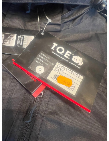 veste parka toe pro winter noir 201859 taille s neuf