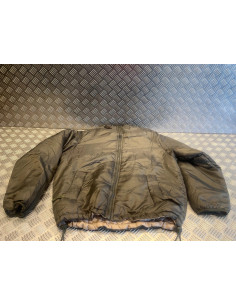 veste doudoune thermique grand froid réversible mil-tec vert ou marron taille m