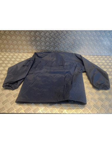 coupe vent veste imperméable pluie bleu marine seyntex militaire armée otan s