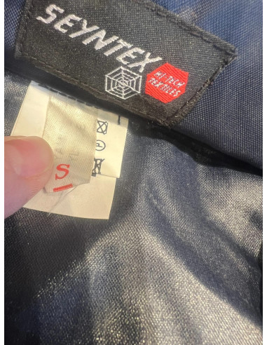 coupe vent veste imperméable pluie bleu marine seyntex militaire armée otan s