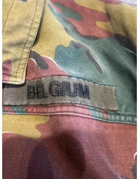 veste parka seyntex type guérilla m90 de armée belge taille s