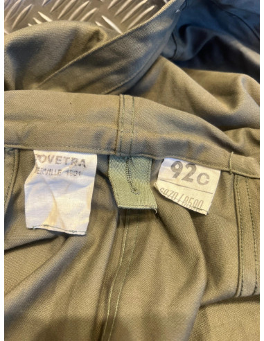 ancienne veste parka militaire sovetra 1981 armee francaise taille 92c