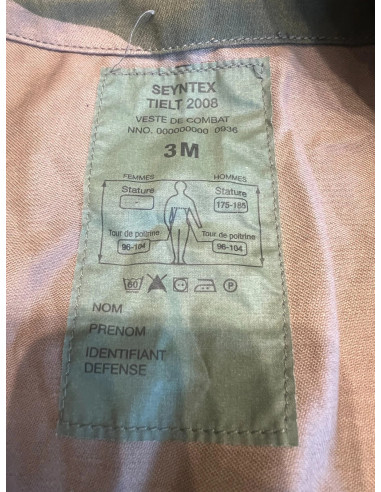 veste parka treillis felin t3 armee francaise seyntex tielt 2008 ripstop camo