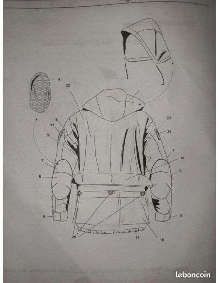 veste parka treillis felin t3 armee francaise seyntex tielt 2008 ripstop camo