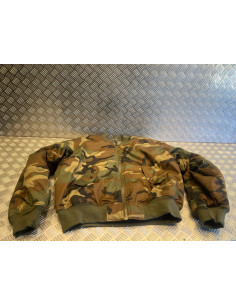 veste blouson bombers mil-tec camo jacket flyers man intermediate ma1 aviateur