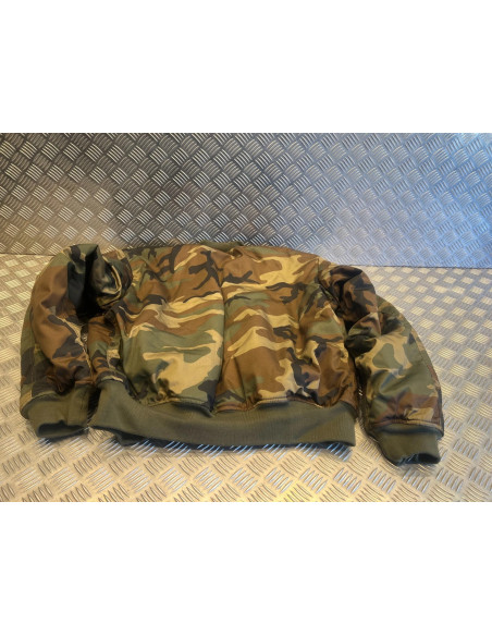 veste blouson bombers mil-tec camo jacket flyers man intermediate ma1 aviateur