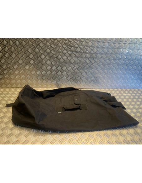 Sac dos polochon paquetage militaire marin bretelles us noir mil-tec 75 litres