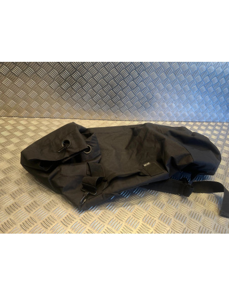 Sac dos polochon paquetage militaire marin bretelles us noir mil-tec 75 litres