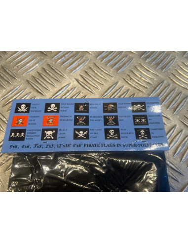 drapeau pirate rhum 90 x 60 cm ca vole quand on boit du rhum 100% polyester