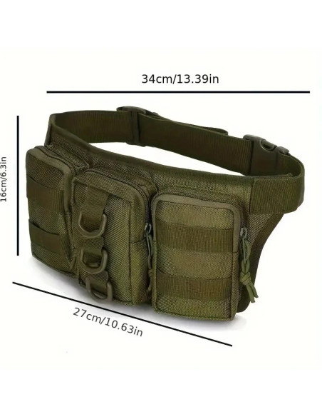 sac banane camo style militaire tactique pour sport randonnee