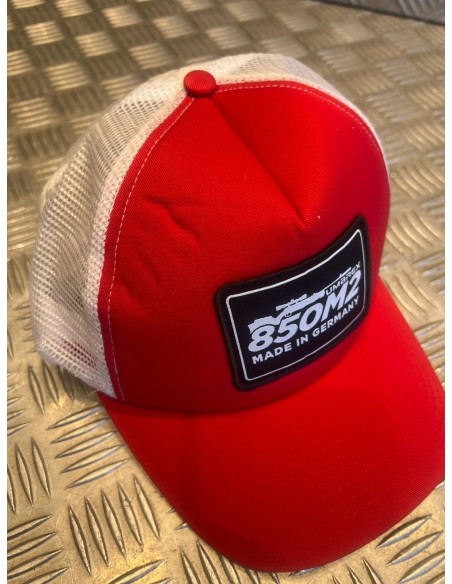 casquette umarex trucker cap 2 rouge et blanc taille unique neuf