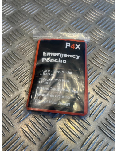kit poncho urgent résiste intempérie pluie couverture survie randonnee camping