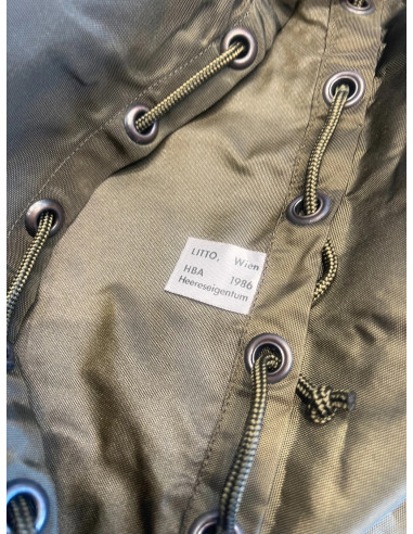 sac a dos pilote militaire autrichien avec bretelle neuf