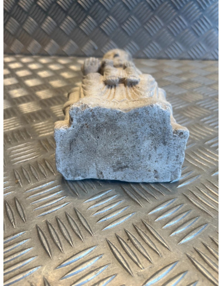 statue religieuse vierge a l enfant dite la morenet pierre calcaire style roman