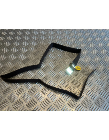 ceinture militaire en toile nylon marrin avec boucle doree