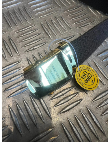 ceinture militaire en toile nylon marrin avec boucle doree