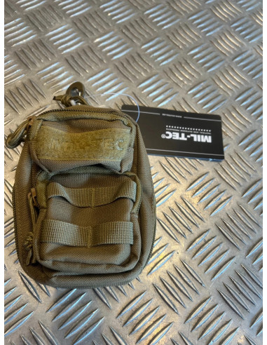 petite sacoche porte clé assaut mil-tec coyote