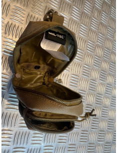 petite sacoche porte clé assaut mil-tec coyote 2