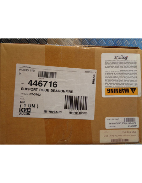 support roue dragonfire noir buggy ssv arctic cat wildcat 02-3702 bihr 446716