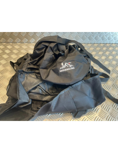 sac a dos 90L toile oxford bretelles reglables multiples poches randonnee