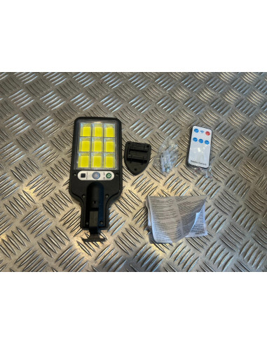 lampe murales eclairage exterieure capteur mouvement solaire led jardin mur cour