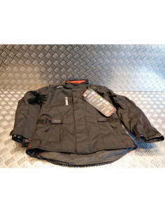 veste textile longue oxford subway 2.0 tech noir homme taille s motard moto TM13