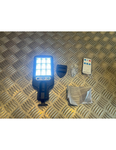 lampe murales eclairage exterieure capteur mouvement solaire led jardin mur cour