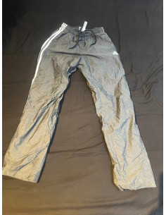 Pantalon bas survetement jogging adidas gris adulte taille m