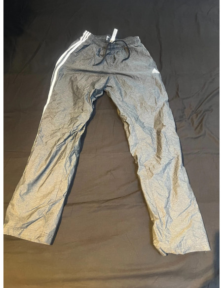 Pantalon bas survetement jogging adidas gris adulte taille m