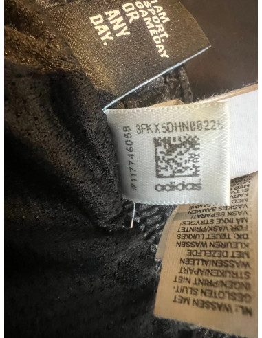 Pantalon bas survetement jogging adidas gris adulte taille m