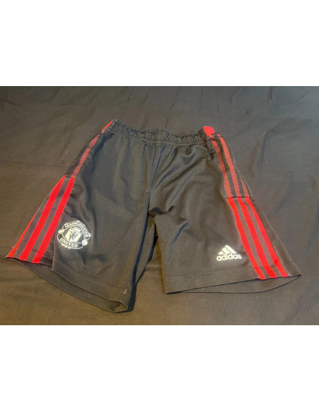 short entrainement foot enfant adidas manchester united 11 a 12 ans