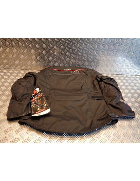 veste textile longue oxford subway 2.0 tech noir homme taille s motard moto TM13