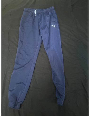 bas survetement jogging enfant puma bleu taille 12 ans 152cm