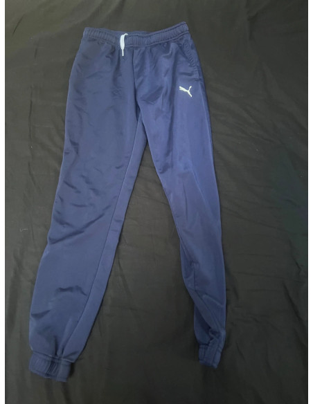 bas survetement jogging enfant puma bleu taille 12 ans 152cm