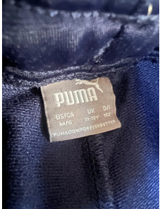 bas survetement jogging enfant puma bleu taille 12 ans 152cm 2