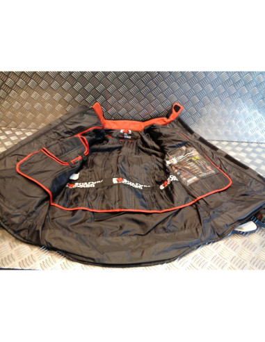 veste textile longue oxford subway 2.0 tech noir homme taille s motard moto TM13