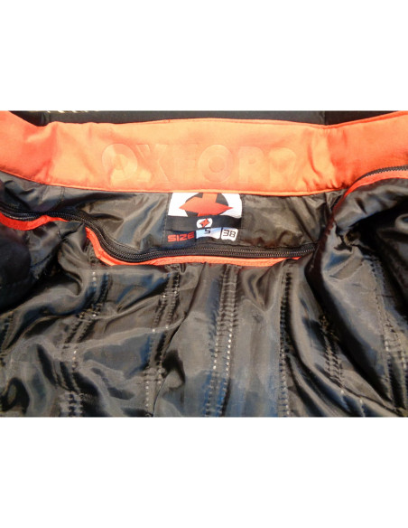 veste textile longue oxford subway 2.0 tech noir homme taille s motard moto TM13