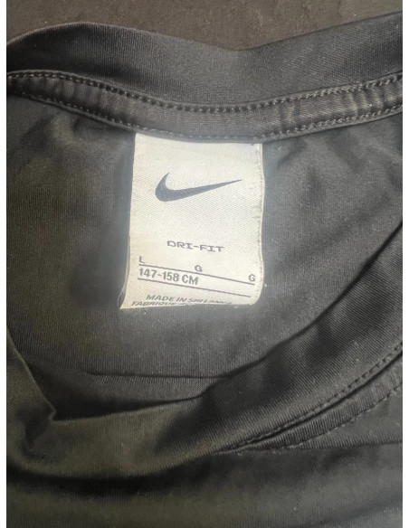 T shirt tshirt enfant nike noir dri fit taille l