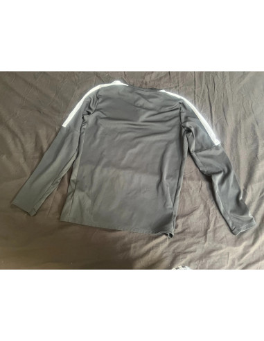 t shirt manche longues haut entrainement enfant nike foot dri fit noir taille l