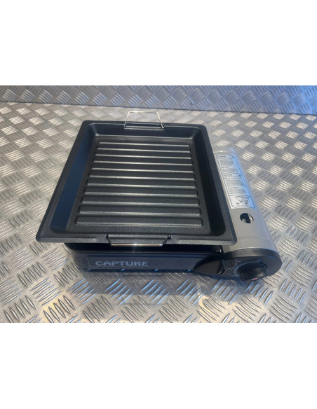 plaque grill cuisson acier Inoxydable antiadhesive rechaud camping randonnee