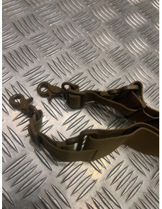 Bandoulière deux points sangle ajustable coyote porte cartouches de 15 munitions 2