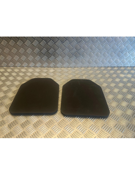 2 plaque eva protection pour vetement gilet tactique airsoft paintball
