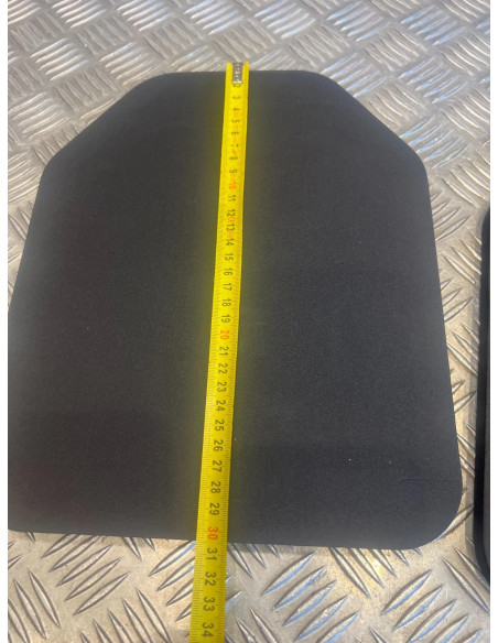 2 plaque eva protection pour vetement gilet tactique airsoft paintball