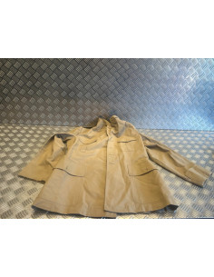 Blazer veste chemise militaire beige officier combat uniforme paul boye paris