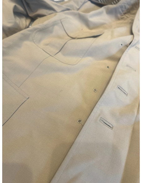 Blazer veste chemise militaire beige officier combat uniforme paul boye paris