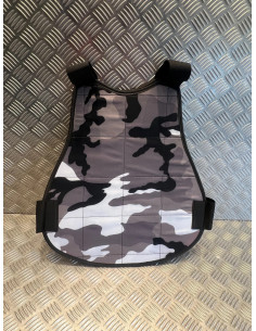 plastron protection adulte paintball camo urban neuf 2
