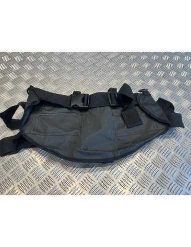 Harnais ceinture porte 4 pots et 1 bouteille air noir annex pour paintball neuf