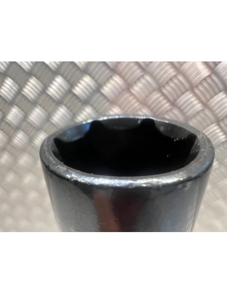 Jeu de 10 douilles 1/2 pour clé à chocs hexagonaux 10-24mm