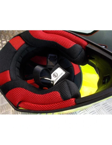 casque progrip 3095 pour moto cross mx enduro taille xl 61 jaune