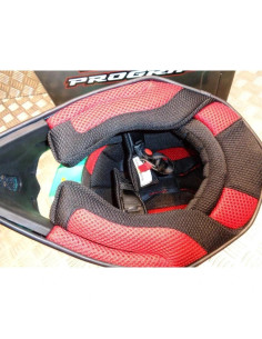 casque progrip 3095 pour moto cross mx enduro taille s 55 - 56 aqua 2
